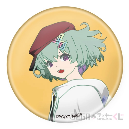 E賞-2 缶バッジ デザインB [約7.5cm]