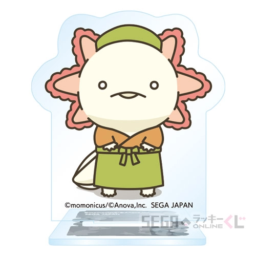 E賞-1 アクリルスタンド アルビノ 和菓子屋さん [約4×5cm]