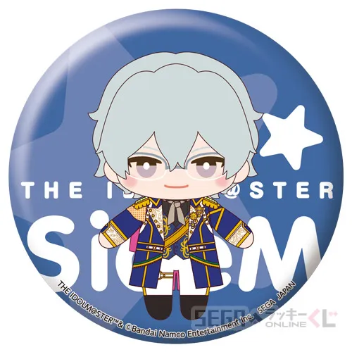 F賞-6 缶バッジ 硲 道夫 [約7.5cm]
