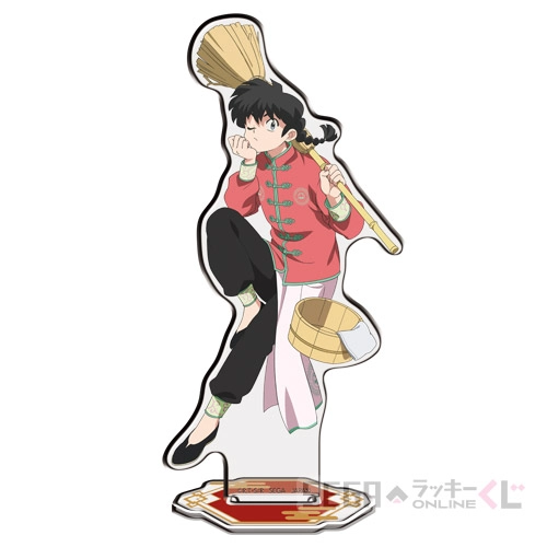 C賞-1 アクリルスタンド 早乙女 乱馬 [約11~12.5×5~7.5cm]