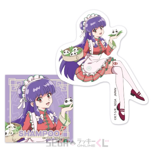 F賞-5 ステッカーセット シャンプー [約4~8.5×4~5cm]