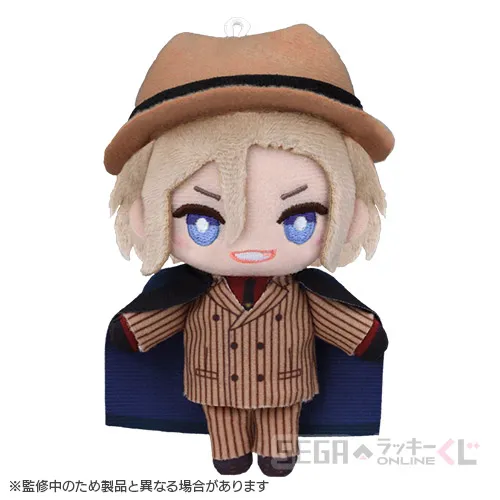B賞-1 ぬいぐるみマスコット 摂津 万里 [約W6cm×H10cm]