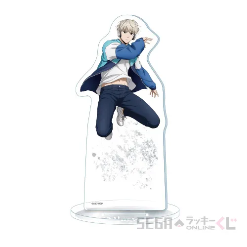 C賞-5 アクリルスタンド 梶 蓮 [本体:約W5.5cm×H12.1cm内 台座:約W6.5cm×H4.5cm内]