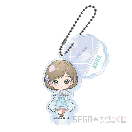 E賞-2 アクリルスタンドキーホルダー 唐 可可 [全長約7cm]