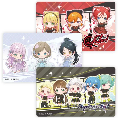 F賞-12 ダイカットステッカー Liella! [全長約8cm]