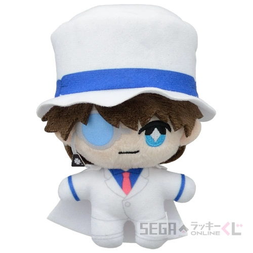 D賞-12 ぬいぐるみマスコット 怪盗キッド [約11cm×6cm]