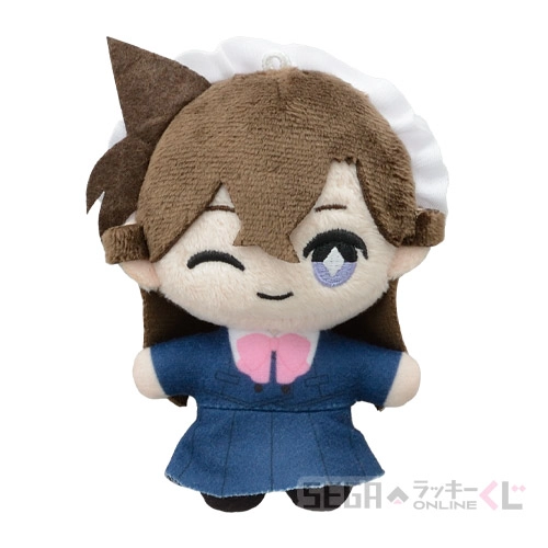 D賞-3 ぬいぐるみマスコット 毛利蘭 [約11cm×6cm]