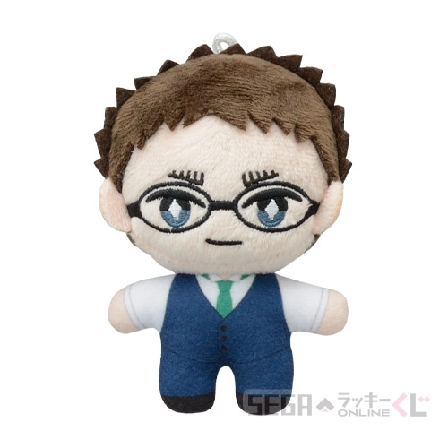 D賞-9 ぬいぐるみマスコット 風見裕也 [約11cm×6cm]