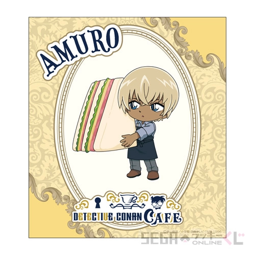 E賞-10 アートパネル 安室透 [約14cm×12.5cm]