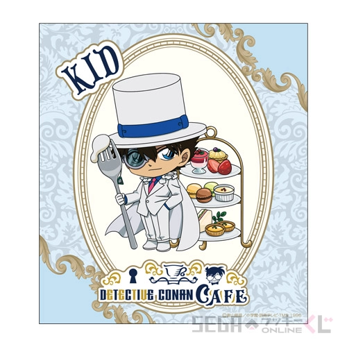 E賞-12 アートパネル 怪盗キッド [約14cm×12.5cm]