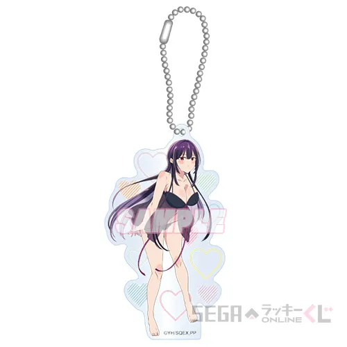 D賞-1 アクリルキーホルダー A [約10×5.6cm]