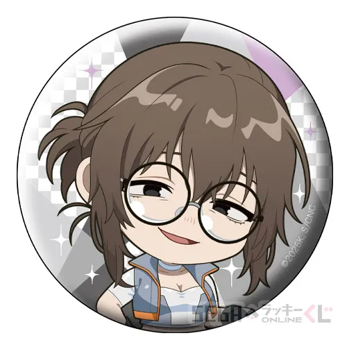 D賞-16 缶バッジ 鶯 餡子 D [約7.5cm]
