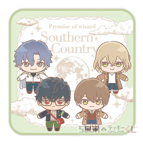 F賞-5 ハンドタオル 南の国 [全長約30×30cm]