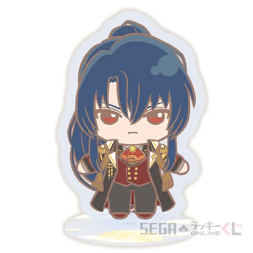 G賞-1 ミニアクリルスタンド（中央・東・西の国） オズ [全長約4.5×7cm]