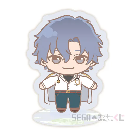 H賞-6 ミニアクリルスタンド（北・南の国） フィガロ [全長約4.5×7cm]