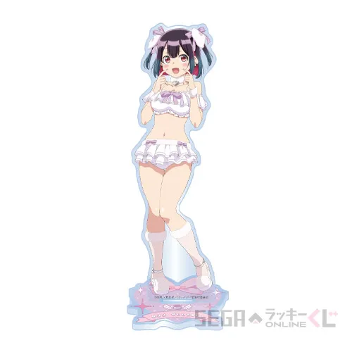 C賞-1 ビッグアクリルスタンド 優谷 優 [全長約13.5~15.5cm]