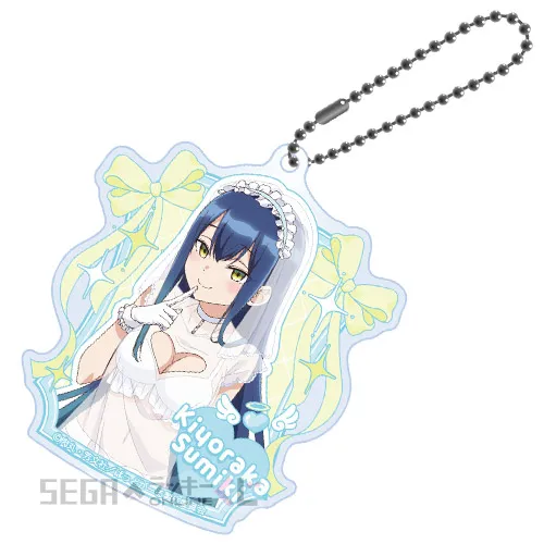 D賞-5 アクリルキーホルダー 清木 清 [全長約7~8cm]
