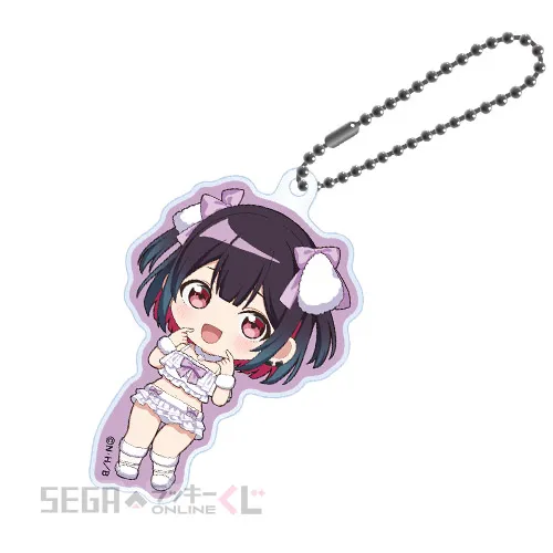 D賞-7 アクリルキーホルダー 優谷 優 デフォルメVer. [全長約7~8cm]