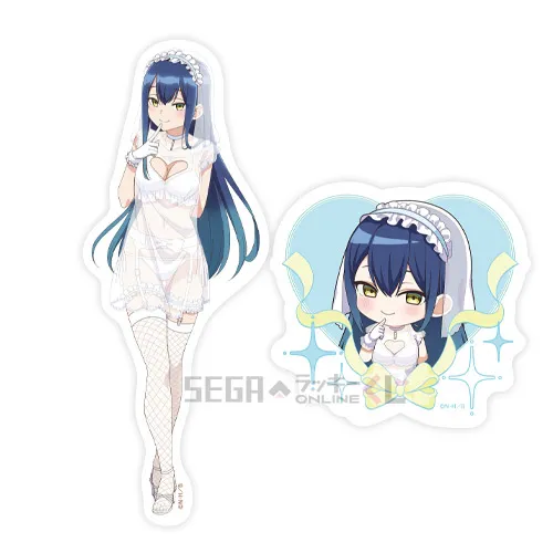 F賞-5 ダイカットステッカー 清木 清 A [全長約6~11.5cm]