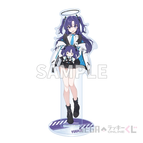 C賞-1 ふわぷち アクリルスタンド ユウカ [全長約15~16cm]