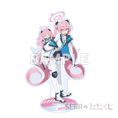 C賞-3 ふわぷち アクリルスタンド コユキ [全長約15~16cm]