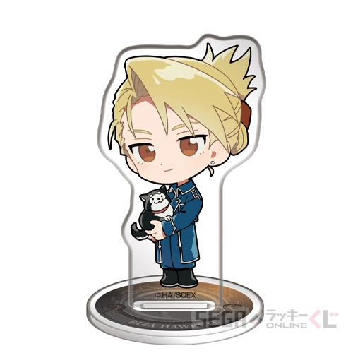 C賞-4 アクリルスタンド リザ・ホークアイ [全長約5.5~6.5cm]