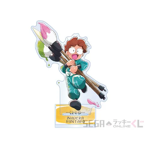 C賞-1 アクリルスタンド 猪名寺乱太郎 [全長約6.5~12.5cm]