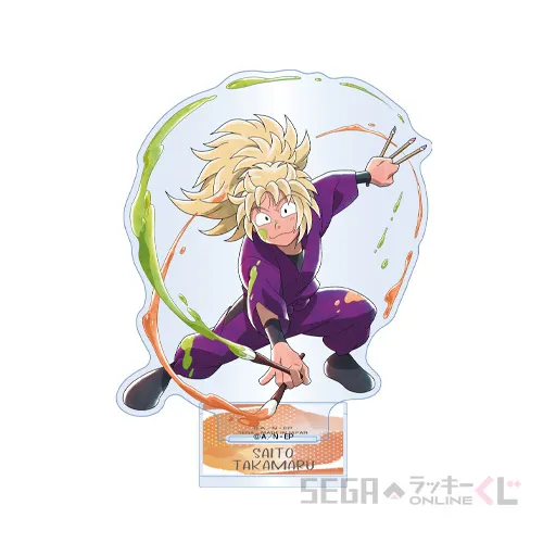 C賞-8 アクリルスタンド 斉藤タカ丸 [全長約6.5~12.5cm]