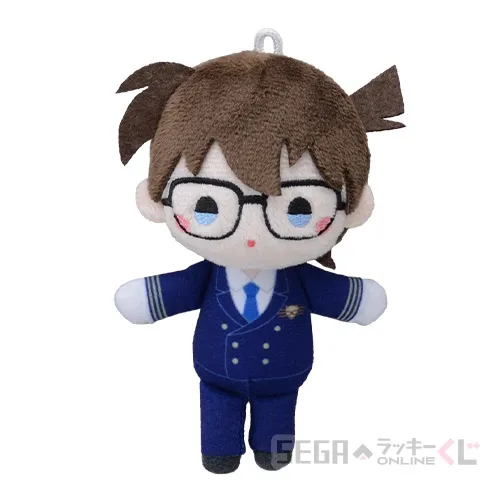D賞-1 ぬいぐるみマスコット 江戸川コナン [全長約11cm]