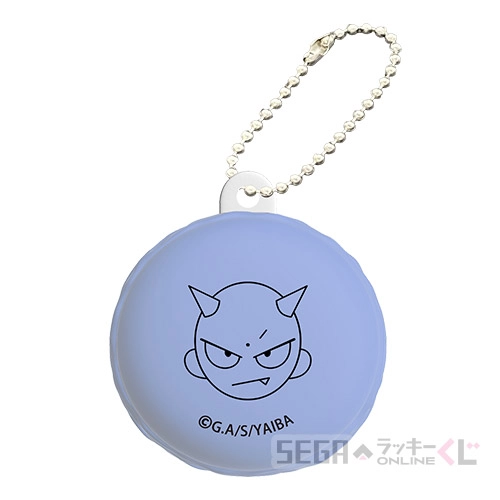 C賞-3 マカロン風マスコットキーチェーン 鬼丸 猛 [全長約5~5.8cm]