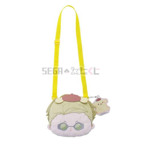 A賞-4 フェイスポシェット 七海 建人×ポムポムプリン [全長約20cm]