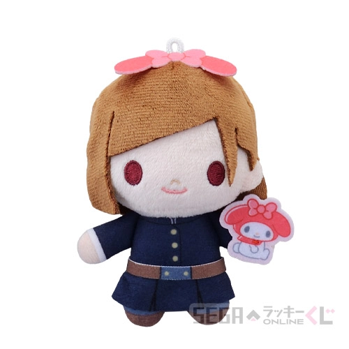 C賞-3 ぬいぐるみマスコット 釘崎 野薔薇×マイメロディ [全長約11cm]