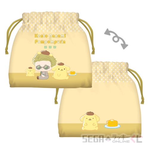 D賞-5 ミニ巾着 七海 建人×ポムポムプリン [全長約10.5cm]