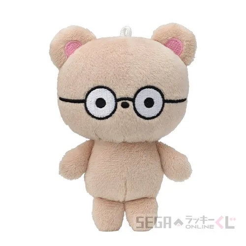 C賞-6 ぬいぐるみマスコット ベアリー [全長約10~13cm]