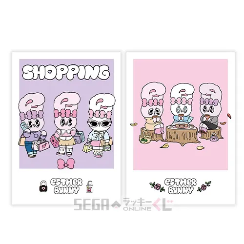 E賞-1 カードセット デザインA [全長約8.9cm]