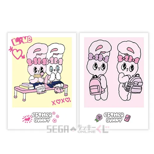 E賞-2 カードセット デザインB [全長約8.9cm]