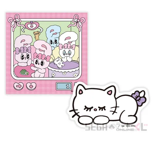 F賞-9 ステッカーセット デザインI [全長約7cm]