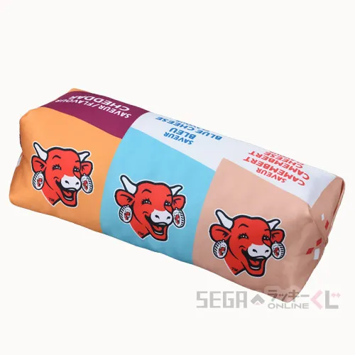 B賞-2 パームレストクッション チェダーチーズ入り ブルーチーズ入り カマンベールチーズ入り 全長約37cm