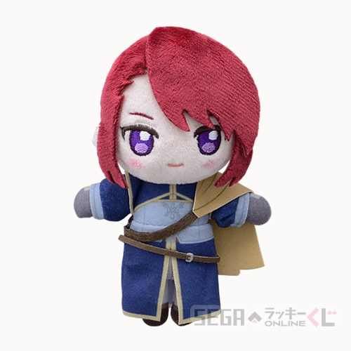 C賞-6 ぬいぐるみマスコット ブリギッテ 全長約11cm