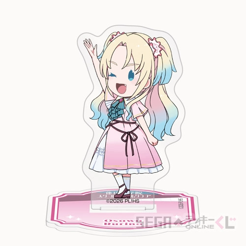 F賞-11 アクリルスタンド 大沢 瑠璃乃 B 全長約7cm