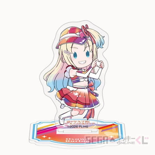 F賞-3 アクリルスタンド 大沢 瑠璃乃 A 全長約7cm