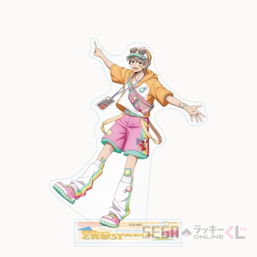 B賞-5 アクリルスタンド 兎耳山 丁子 全長約11.5cm~13cm