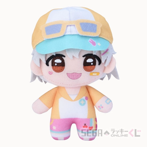 C賞-5 ぬいぐるみマスコット 兎耳山 丁子 全長約10cm