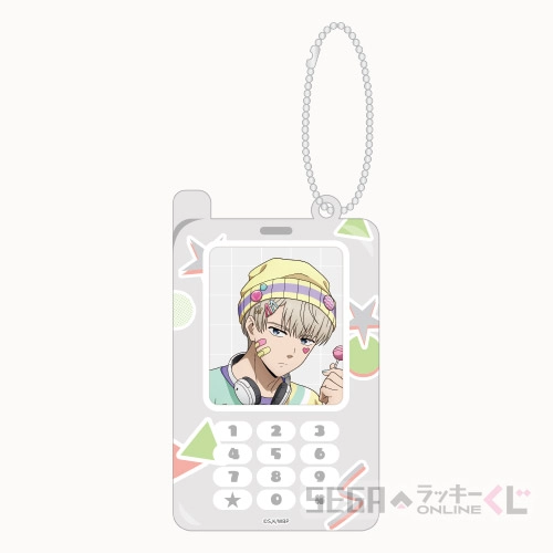 D賞-3 ガラケー型カードケース 梶 蓮 全長約10.5cm