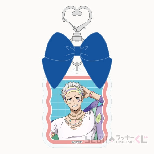 E賞-4 アクリルキーホルダー 梅宮 一 A 全長約6cm