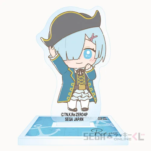 E賞-3 アクリルスタンド レム 全長約5cm
