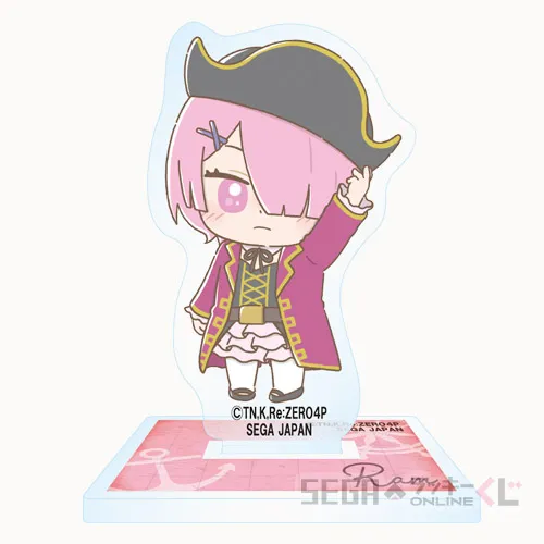 E賞-4 アクリルスタンド ラム 全長約5cm
