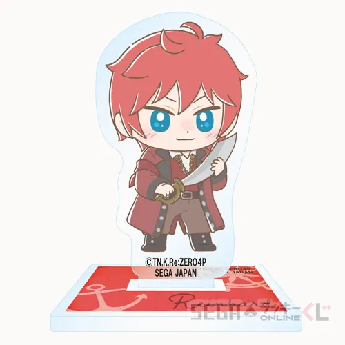 E賞-8 アクリルスタンド ラインハルト・ヴァン・アストレア 全長約5cm