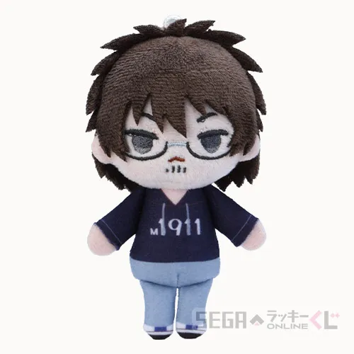 C賞-2 ぬいぐるみマスコット 真木栗顕 全長約11cm
