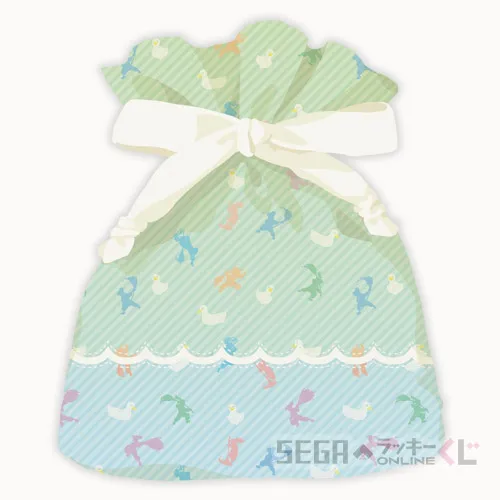 B賞-2 リボンきんちゃく B 全長約25cm